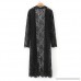 Zainafacai Women's Plus Size Floral 3 4 Sleeve Cardigan,Women Chiffon Loose Shawl Top Cover Up Beachwear Black B07N67VC8M